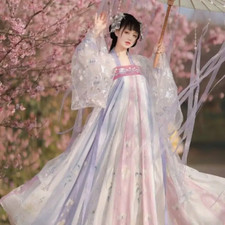 Women Chinese Traditional Cosplay Fairy Costume Ancient Hanfu Dress Dance Dress