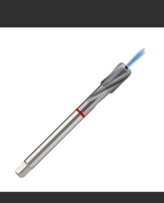M24 x 3 Red Ring Spiral Flute Semi-Bottom DIN 376 Small Shank Tap, HSS-E-PM