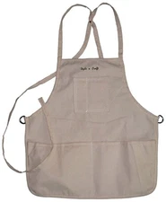 Style n Craft 60516 - 4 Pocket Loop Neck Apron in Canvas