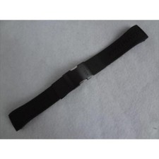 CITIZEN 59-S52806 Eco-Drive Navihawk 23mm Black Rubber Watch Band JY8035-04E