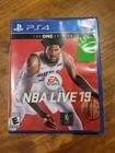 NBA Live 19 the One Edition PlayStation 4, 2018, Complete, Tested Working