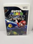 Super Mario Galaxy Nintendo Wii 2007 CIB Complete Black Label 3D Platformer