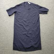 Everlane Dress Size 0  Navy Blue Japanese GoWeave Short Sleeve Mini Shift