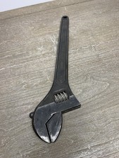 Vintage Snap-on Blue-point 15 Adjustable Wrench Forged Alloy Steel Usa Vintage Snap-on Blue-point 15 Adjustable Wrench Forged Alloy Steel Usa