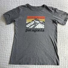 Patagonia Boys Youth L 12 Regenerative Organic Cotton T Shirt