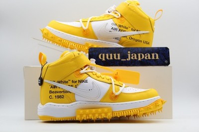 Size 11.5 - Off-White x Nike Air Force 1 SP Leather Mid Varsity