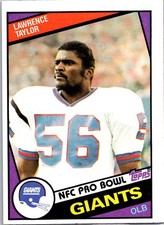 1984 Topps #321b Lawrence Taylor