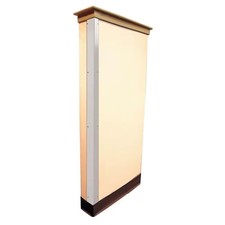 Manufacturer Varies Corner Guard, Flame Retardant, White, 1-1/2"W X 96"H 19F839