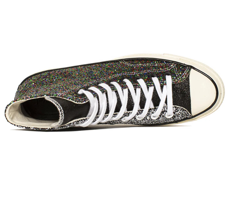 Converse JW Anderson x Chuck 70 Hi 'Glitter Pack Black Multicolor' 164697C 8M 10 image 10