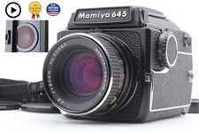  Lens MINT Mamiya M645 Waist Level Finder 645 Film Camera 80mm f/2.8 From JAPAN