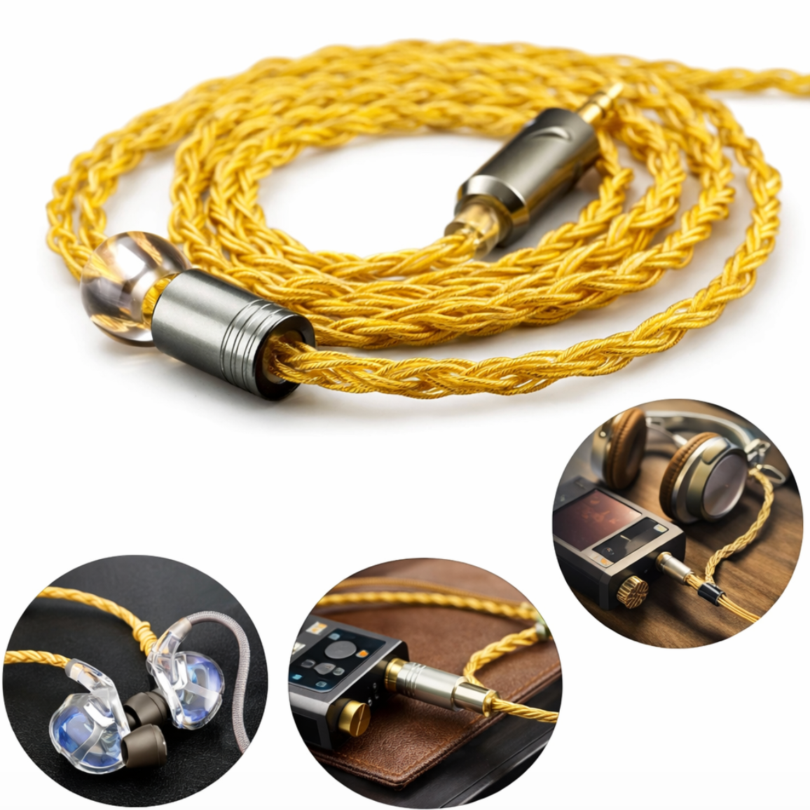 QKZ T1 Upgrade Cable 0.75mm QDC 3.5mm for KZ ZSN Pro EDX TRN