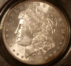1887 Morgan Dollar. PCGS MS-64. Starts at .99. NO RESERVE