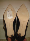 100% AUTHENTIC NEW WOMEN MANOLO BLAHNIK BLACK CAMPARI MARY JANE HEEL EU 40/US 10 — photo 10