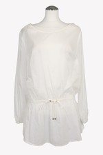 Michael Kors Damen Bademode Gr. 34 (XS) Weiß NEU Baumwolle Tunika