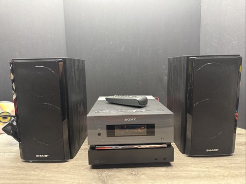 Sony BOOK SHELF STEREO lettore CD, streaming, radio FM suono A+ con nitido - Foto 2 di 8