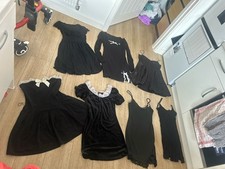 Bundle Little Black Dress Dresses Size m medium 12 Cider Shein Fitted Strapless