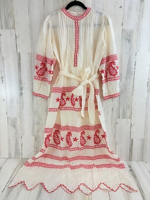 Asha by Ashley McCormick Sz XS Regatta Piper Dress Linen NWT