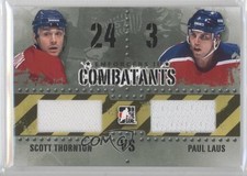 2013 ITG Enforcers II Combatants Black /150 Scott Thornton Paul Laus #C-19 0v1