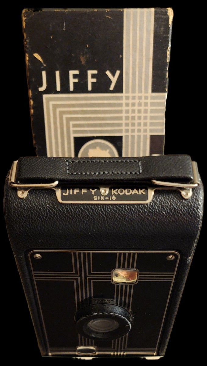 Vintage Jiffy Kodak Folding Camera Six 16 with Box | eBay