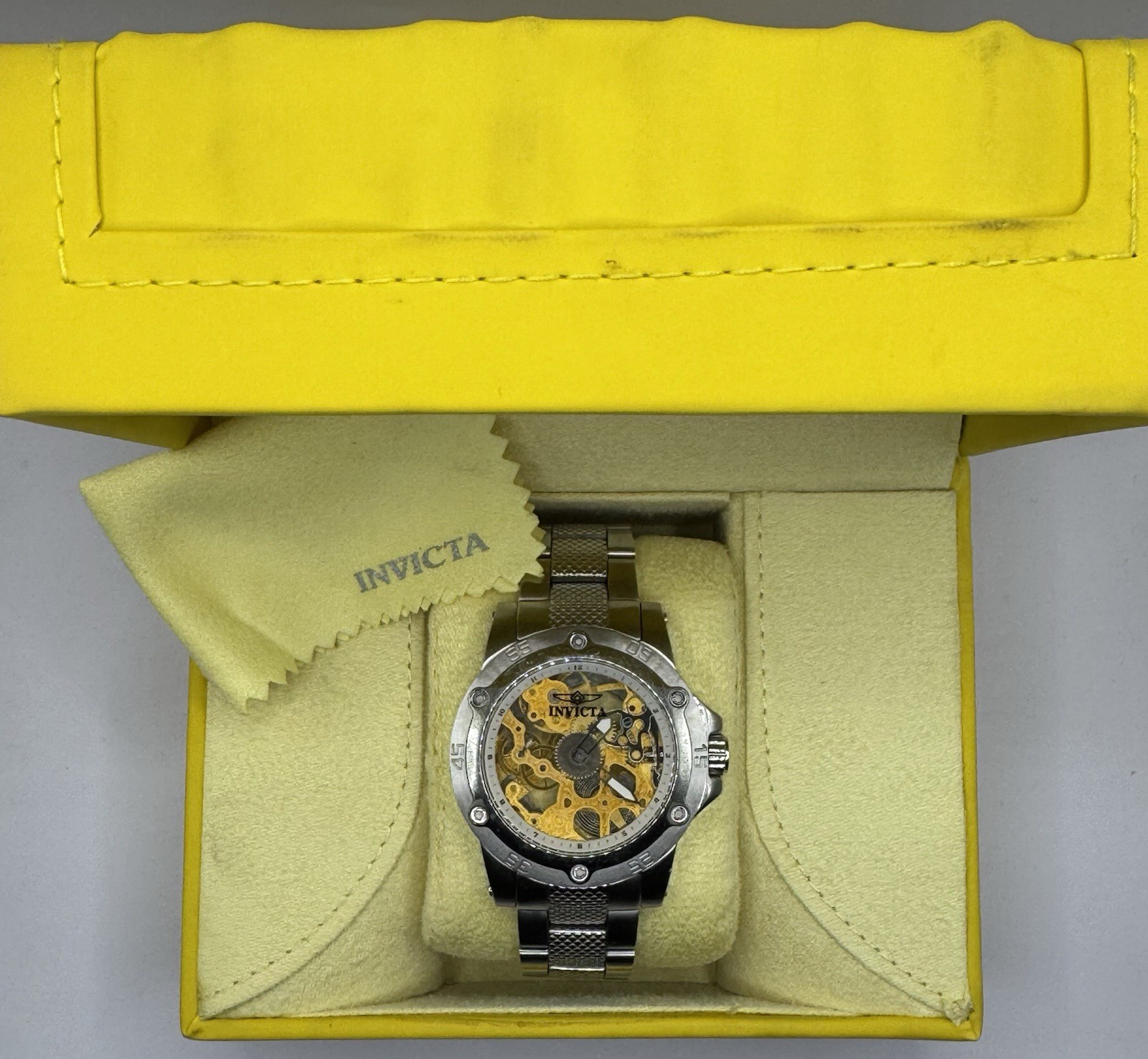 Invicta Mechanical Automatic Skeleton Dial Model … - image 16