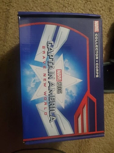 Captain America Brave New World, Funko Marvel Collector Corps Box 5pcs Med Shirt