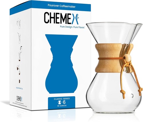 Classic Series Pour-Over Glas Kaffeemaschine - 6 Tassen - Bild 3 von 9