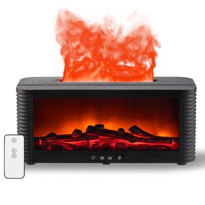 LOVCY 2026 Upgraded 9 Color Flame Fireplace Aroma Essential Oil Diffuser,250ml