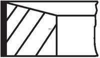 Mahle 039RS101020N0 Kolbenringsatz FüR Citroen FüR Opel FüR Peugeot FüR Ds