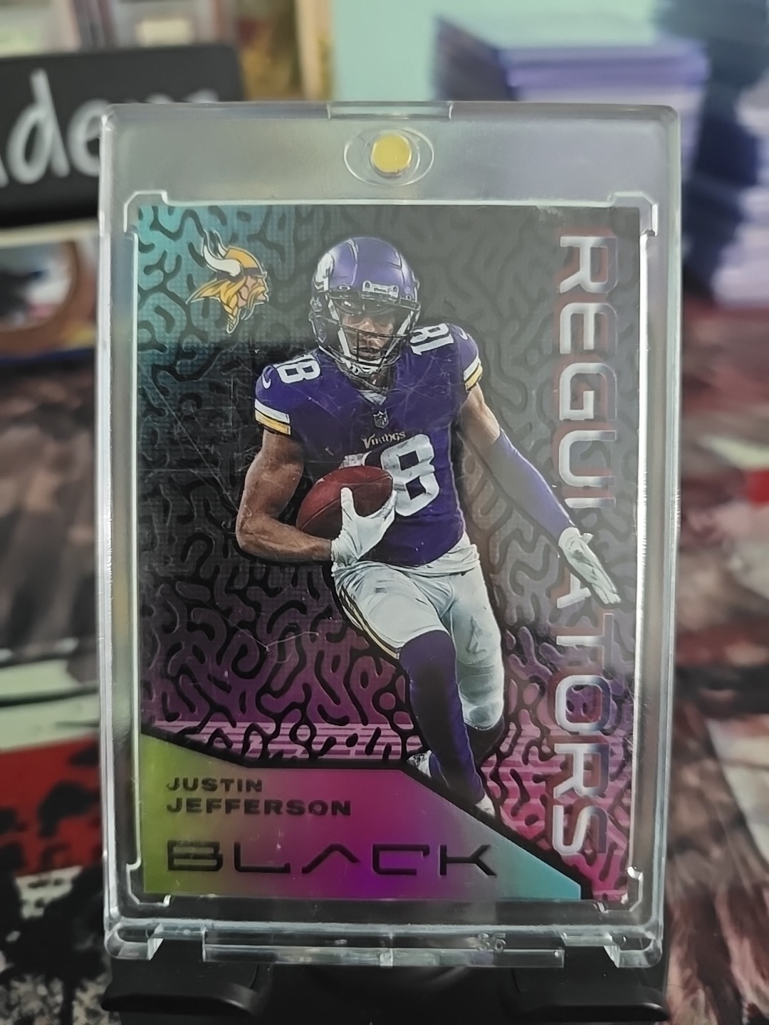 2021 Panini Black Regulators Justin Jefferson #R-19