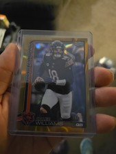 2025 Topps Chrome NFL Caleb Williams Gold Lava Refractor /50 Bears SSP Hott