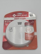 First Alert Precision Alarm Smoke W Voice  Location Alerts - Brand New Sealed