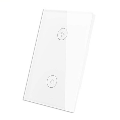 WiFi Smart Wall Touch Light Switch Glass Panel Wireless Remote Control by Mob...