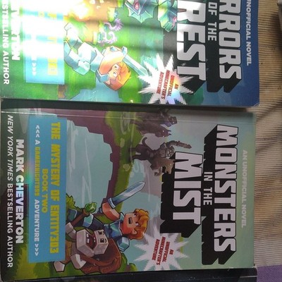 Gameknight999 Adventure: The Mystery of Entity303 book 1 &2 & 3