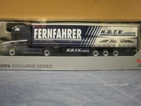Herpa Lkw Scania Hauber Aerop. Ga-Ksz Hdtv Fernfahrer 933919