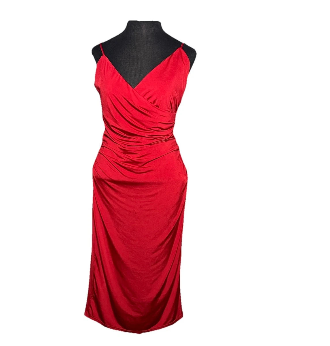 chinese dress ladies Bebe Dress Long Red Medium – Mamacita in Pink