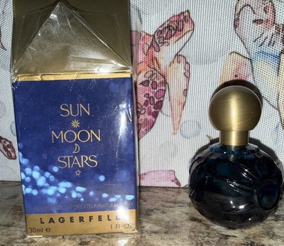 Blue Sun Moon Stars Lagerfeld 1 oz 30 Ml Eau De Toilette Spray Perfume Open Box