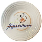 Fiesta Ware Retired Chop Plate Serving 70th Anniversary Dancing Lady Fiesta