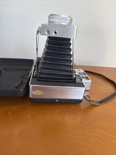 Excellent Condition Polaroid 180 Land Camera Tominon Lens - Imagen 7 de 17