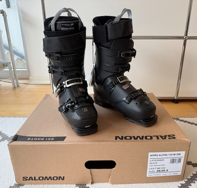 NEU mit OVP * Damen Salomon Skischuhe S/PRO ALPHA 110 Gr. 26/26.5 * Leiste 98mm