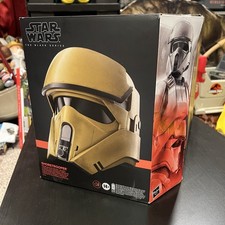NEW Star Wars Andor The Black Series Shoretrooper Electronic Helmet - Sealed