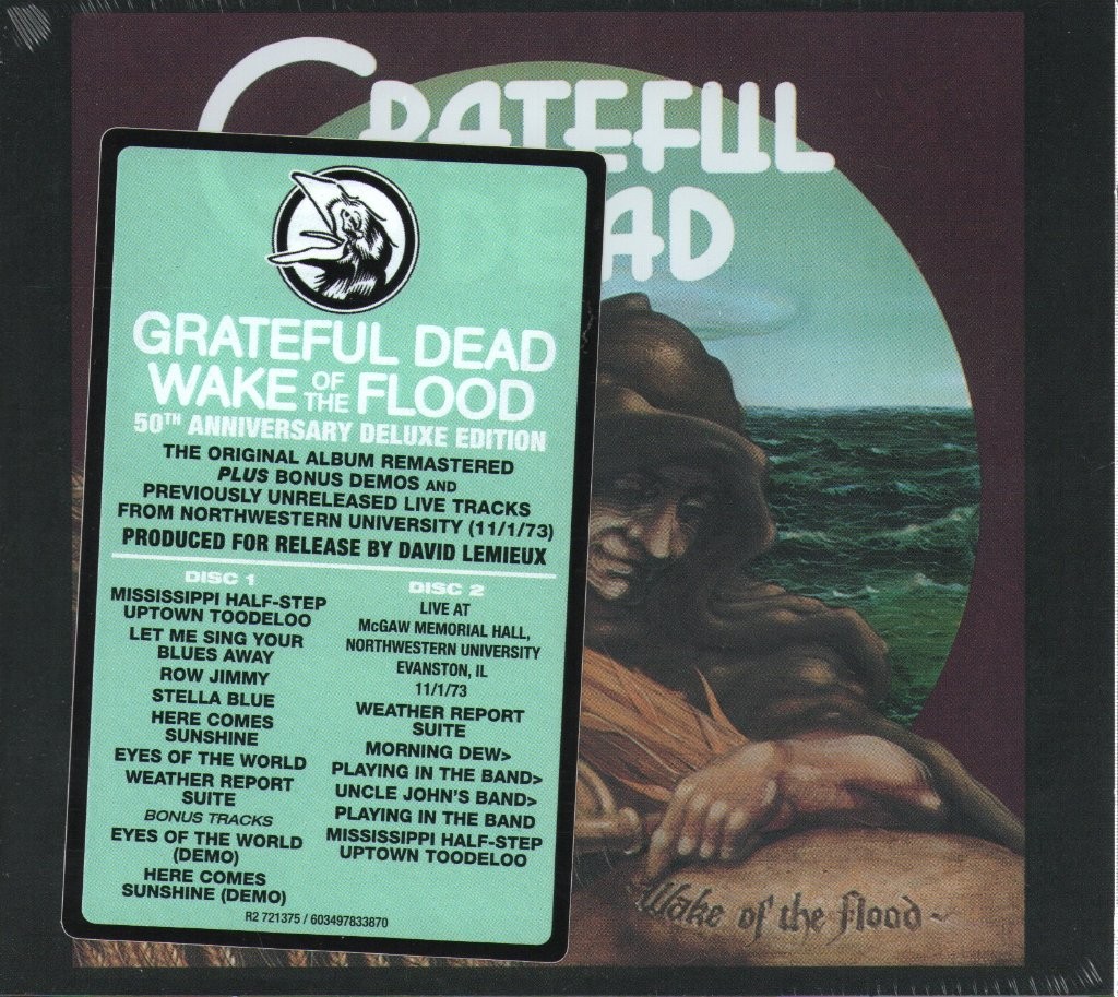 Grateful Dead Wake of the Flood double CD Europe Rhino 2023 limited deluxe