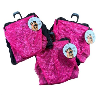 Adored by Adore Me 3X Evalynn Cheeky Brazilian Panty 2-Pack underwear bundle