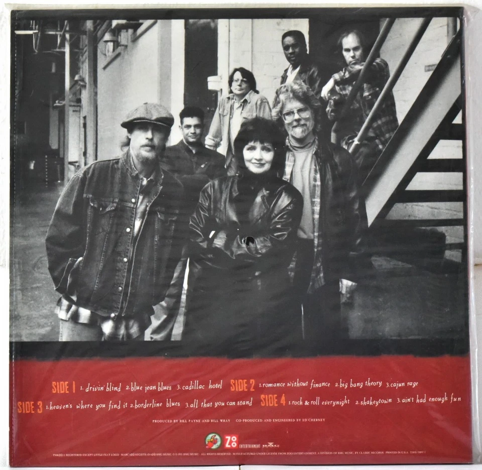 AUDIOPHILE CLASSIC RECORDS USA 1995 LITTLE FEAT Aint Had Enough Fun 180g #2LP SS - Image 2 of 3