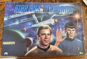 STAR TREK: The Game 1992 Limited Collectors Edition NEW & Factory sealed Charity