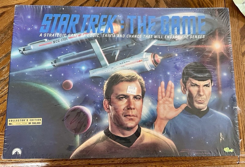 STAR TREK: The Game 1992 Limited Collectors Edition NEW & Factory sealed Charity