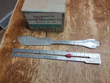 Vtg International Silver Company Falmouth Butter Spreader No 053 6 1/8"  Silver 