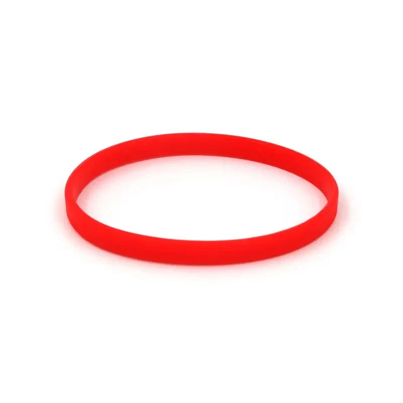 Pulseras pulseras de goma de silicona de 5 piezas para hombre color liso duraderas joyas para exteriores Foto 4 de 4