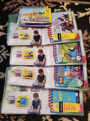 5 Books and 4 Cartridges for Leap Frog My First LeapPad Lot- Preowned 