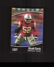 2021 SAGE Premier Draft #11 Wyatt Davis   ROOKIE CARD