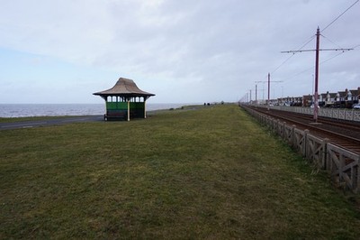 Foto 6x4 Meeresunterstand, Queen's Promenade, Norbreck Bispham um 2019